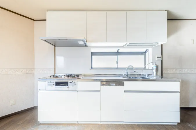 浴室乾燥機付きのシステムキッチンです。