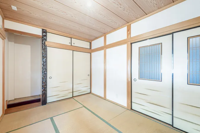 こちらが和室（1階部分）でございます。