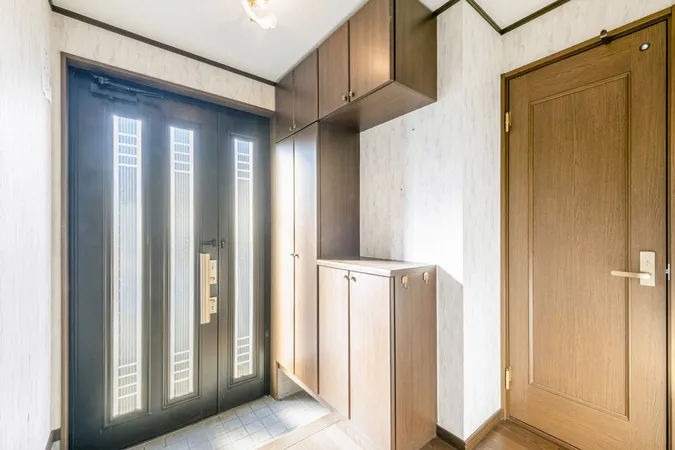 こちらが玄関でございます。