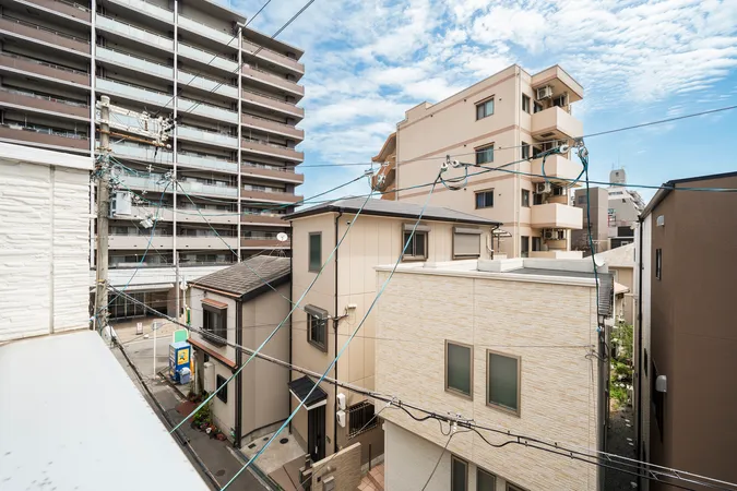 バルコニーより北東側眺望