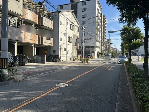 前面道路幅員約15.0ｍ