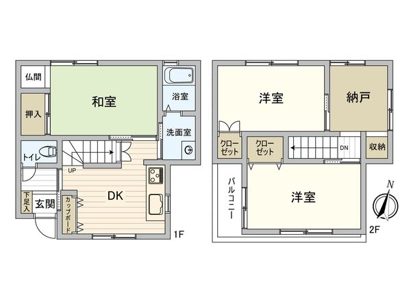 阿倍野区丸山通2丁目 間取図(平面図)
