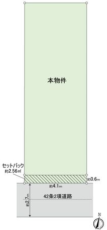 西成区千本北2丁目 間取図(平面図) 間取図(平面図)
