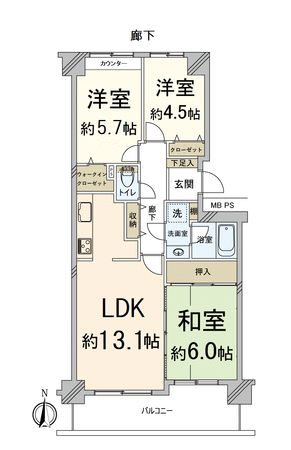 間取図(平面図)