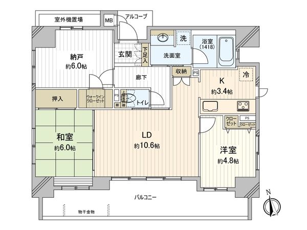 間取図(平面図)