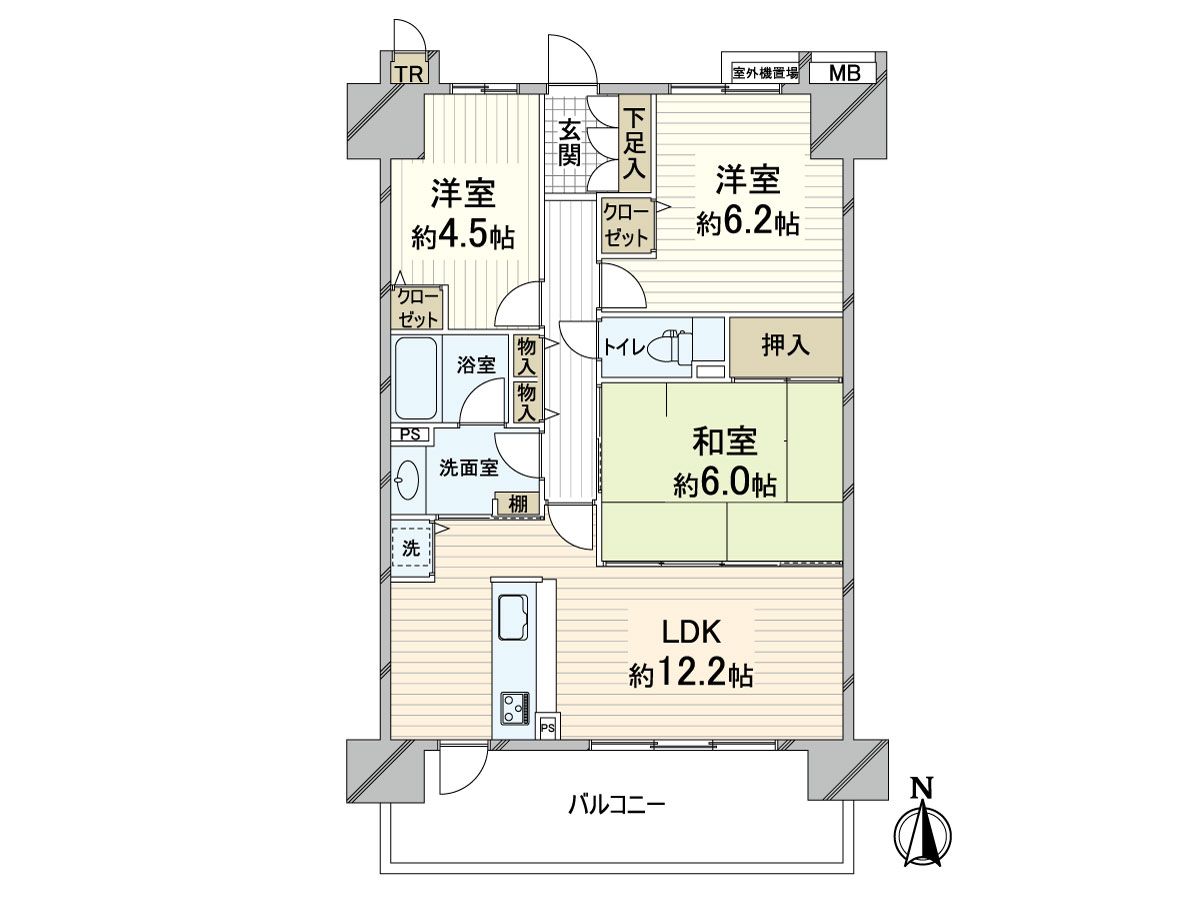 間取図(平面図)