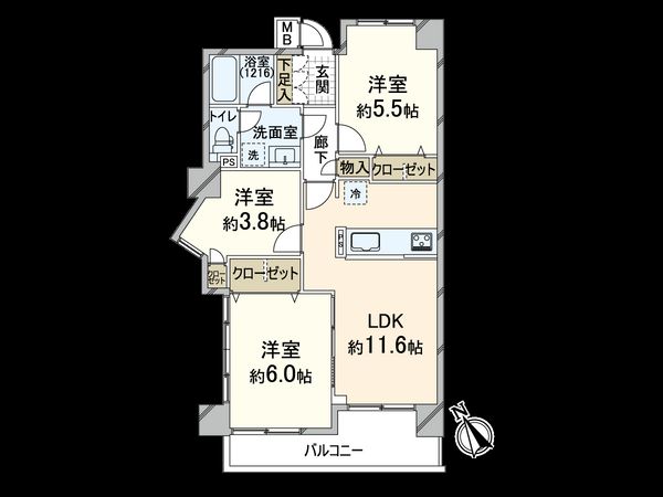 間取図(平面図)