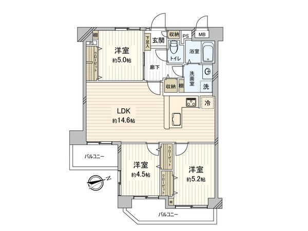 間取図(平面図)