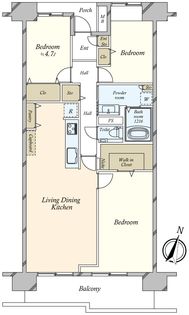 あべのマルシェ 間取図(平面図)