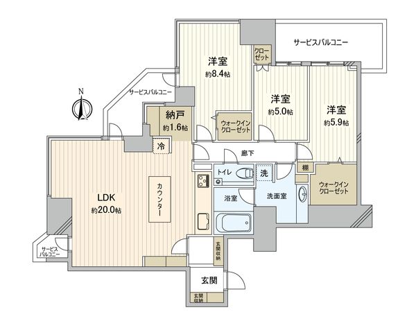 間取図(平面図)