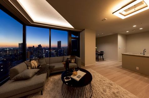シティタワーグラン天王寺 リビング