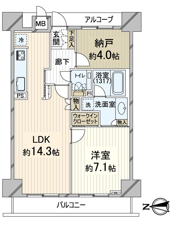 間取図(平面図)