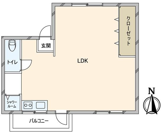 沢之町マンション 間取図(平面図) 沢之町マンション 間取図(平面図)