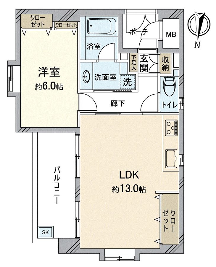 プレファシオ阿倍野美章園 間取図(平面図) 間取図(平面図)