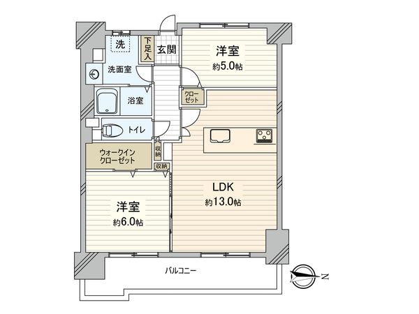 ヴィルヌーブ阿倍野 間取図(平面図) ヴィルヌーブ阿倍野 間取図(平面図)