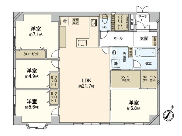 ノバカネイチ阿倍野松崎町 間取図(平面図) ノバカネイチ阿倍野松崎町 間取図(平面図)