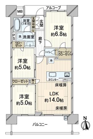 間取図(平面図)