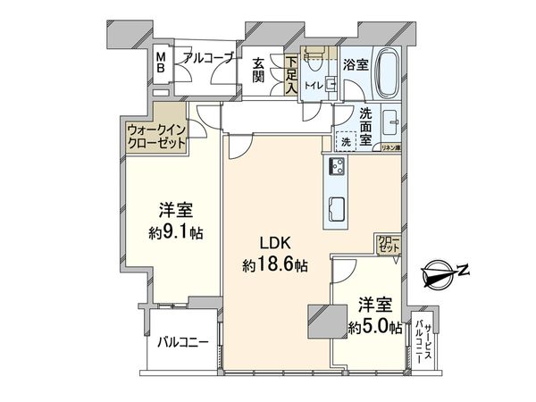 間取図(平面図)