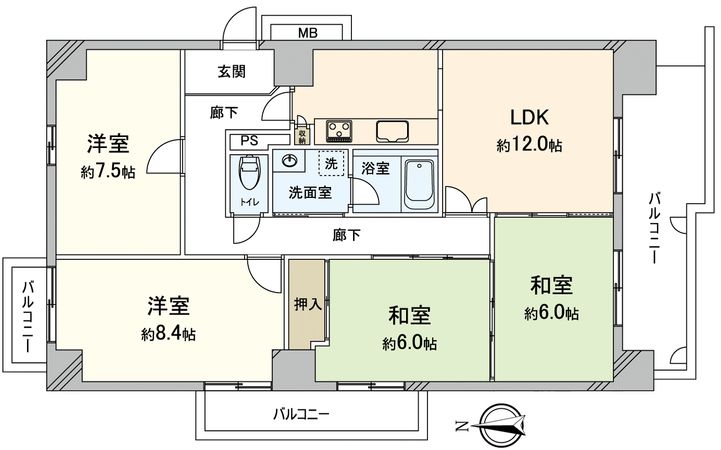 あべのマルシェ 間取図(平面図) あべのマルシェ 間取図(平面図)