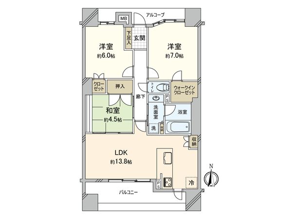 間取図(平面図)