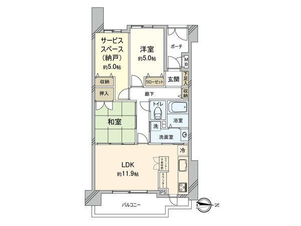 間取図(平面図)
