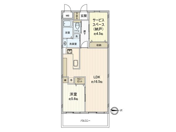 朝日プラザ阿倍野Ⅲ 間取図(平面図) 間取図(平面図)