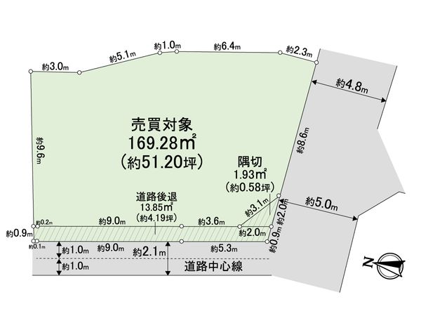 東大阪市東山町 区画図 東大阪市東山町 区画図
