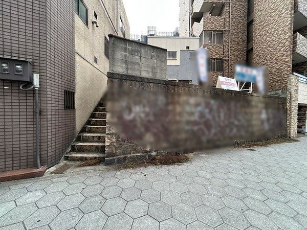 中央区谷町6丁目 土地 前面道路含む外観 中央区谷町6丁目 土地 前面道路含む外観
