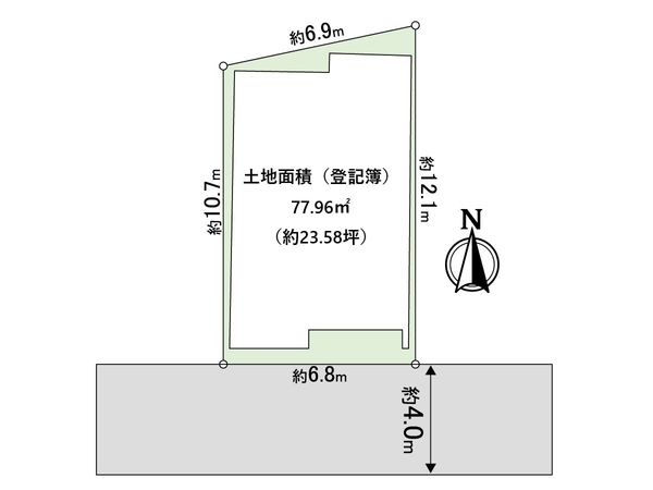 天王寺区舟橋町 戸建 間取図(平面図) 天王寺区舟橋町 戸建 間取図(平面図)