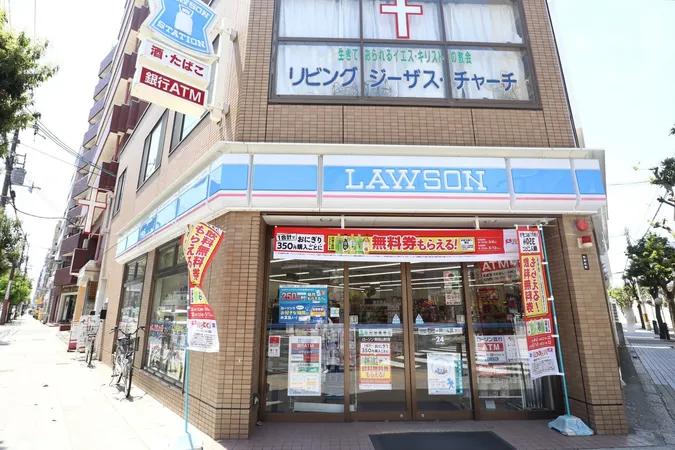 ローソン真田山町店　徒歩3分。
