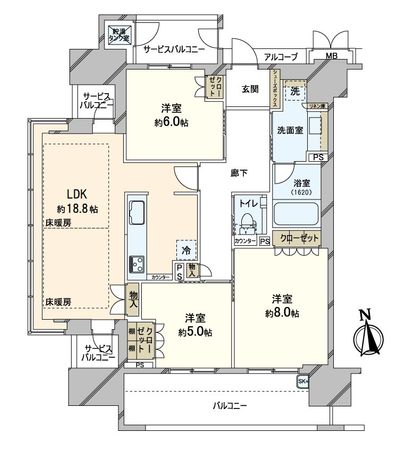 間取図(平面図)