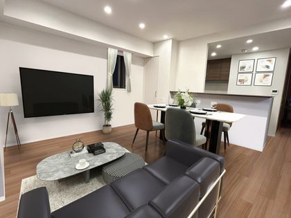 グランドメゾン真田山ゲートハウス リビング