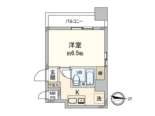 ライオンズマンション大手前第3 間取図(平面図) 間取図(平面図)