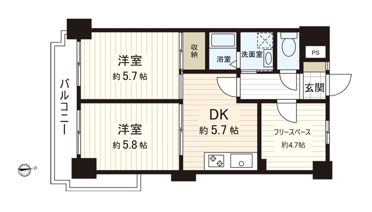 間取図(平面図)