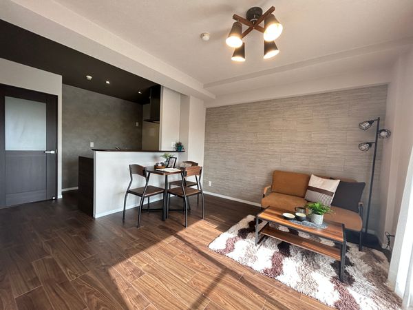 ライオンズマンション鶴橋 リビング