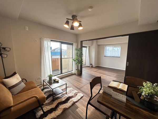 ライオンズマンション鶴橋 リビング