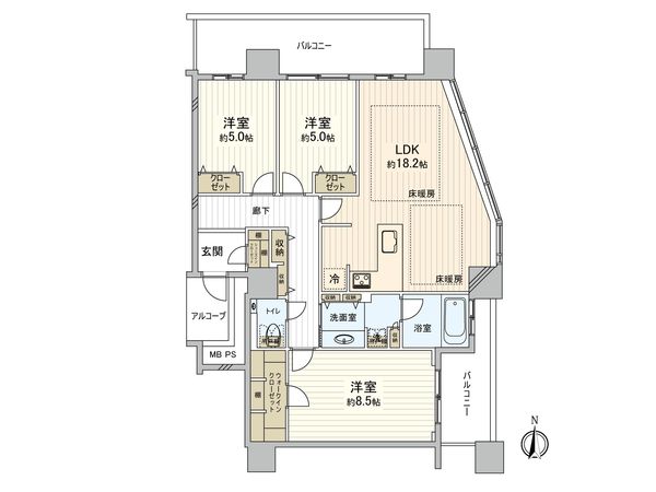 間取図(平面図)