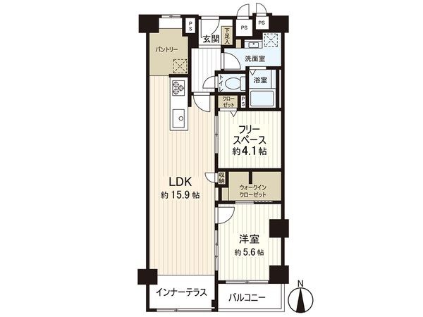 シャルマンコーポ今里 間取図(平面図) 間取図(平面図)