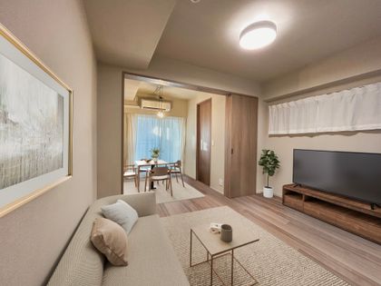 アウラ大阪上本町 リビング