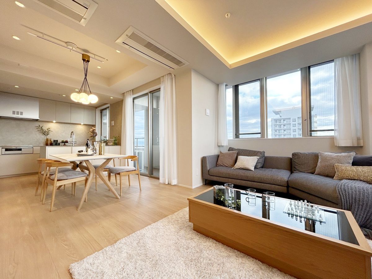 上本町ヒルズマーク リビング リビング