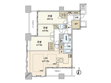 間取図(平面図)