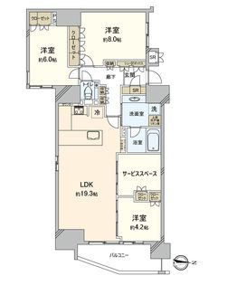 間取図(平面図)