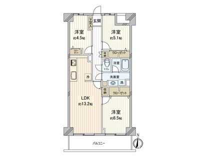 間取図(平面図)