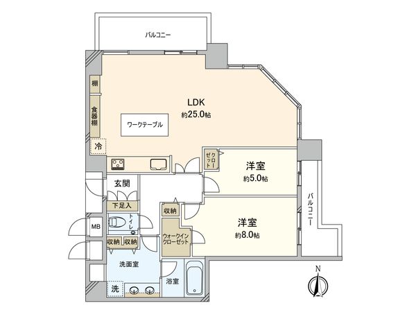 ザ・上本町タワー 間取図(平面図) ザ・上本町タワー 間取図(平面図)