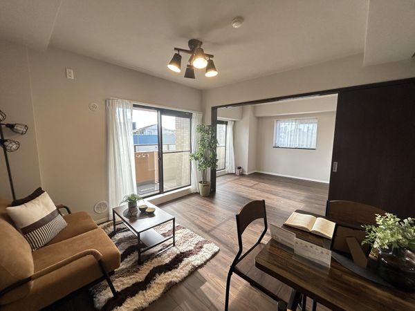 ライオンズマンション鶴橋 リビング