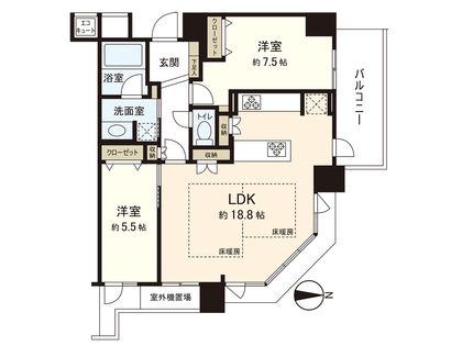 間取図(平面図)