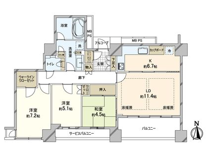 間取図(平面図)