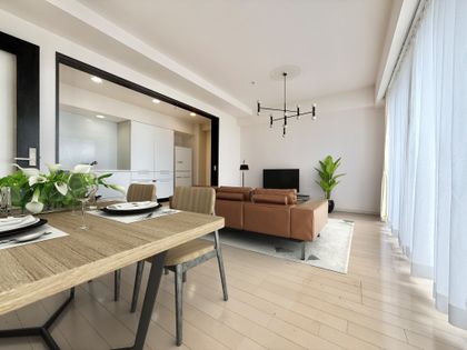 レジデンスタワー上本町 リビング