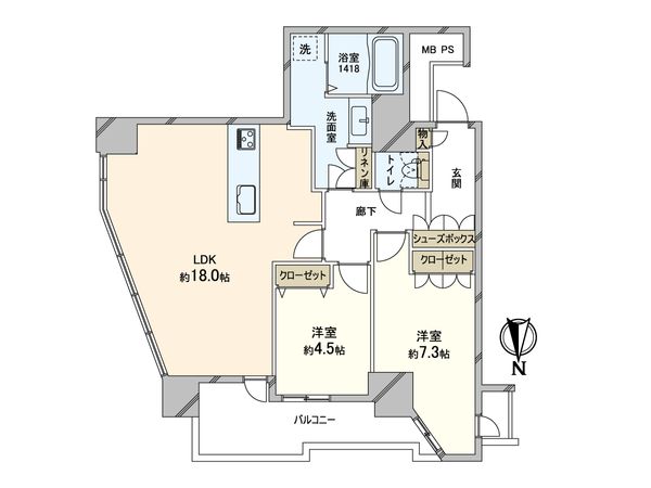 レジデンスタワー上本町 間取図(平面図) レジデンスタワー上本町 間取図(平面図)
