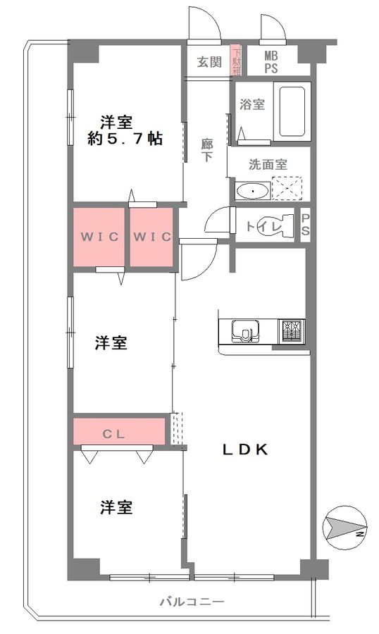 間取図(平面図)
